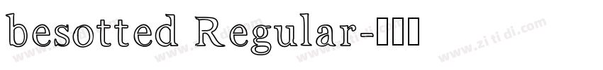 besotted Regular字体转换